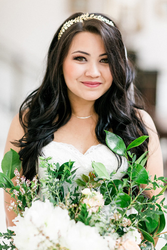 Salon Thrive bridal hair — San Diego wedding styling